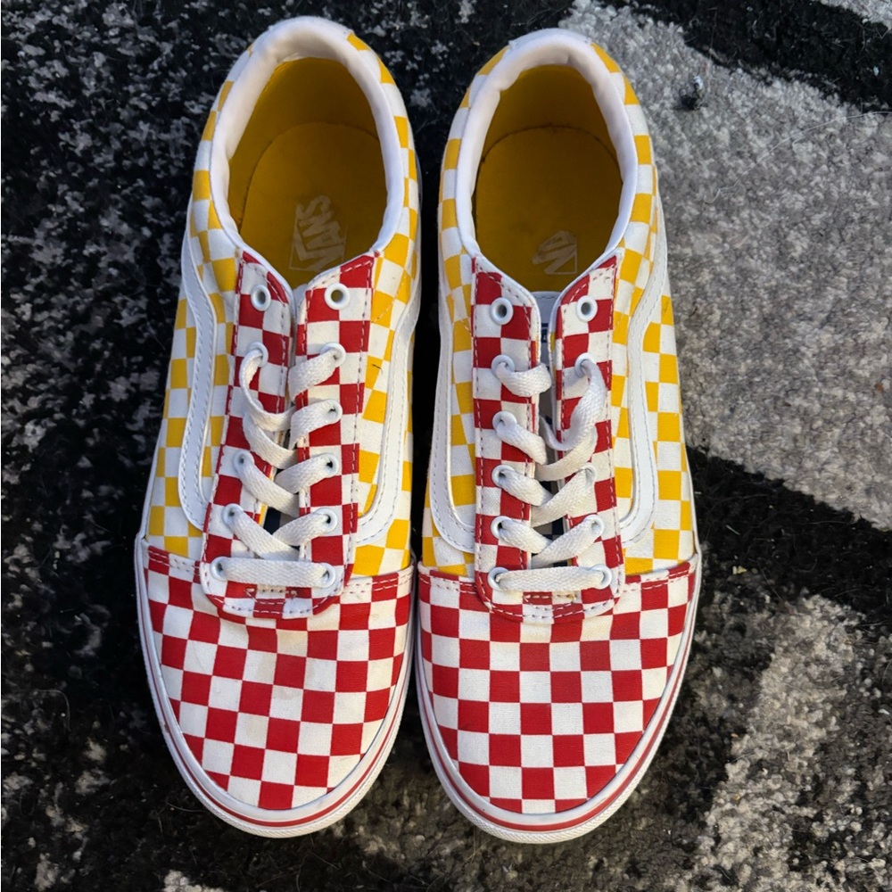 Checkered Vans - image 1